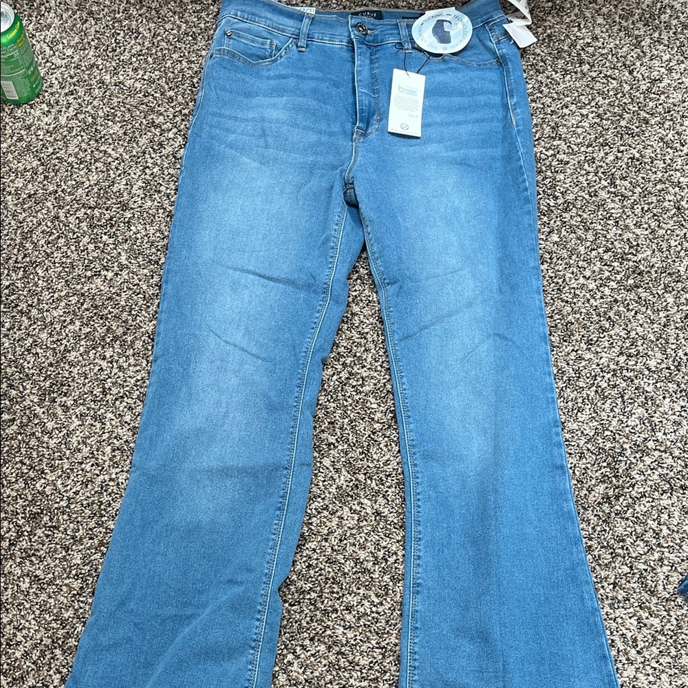 Classic Blue Flare Jeans for Women